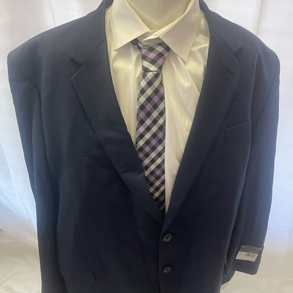 Elegant Men's Navy Suit - Picture 1 of 5